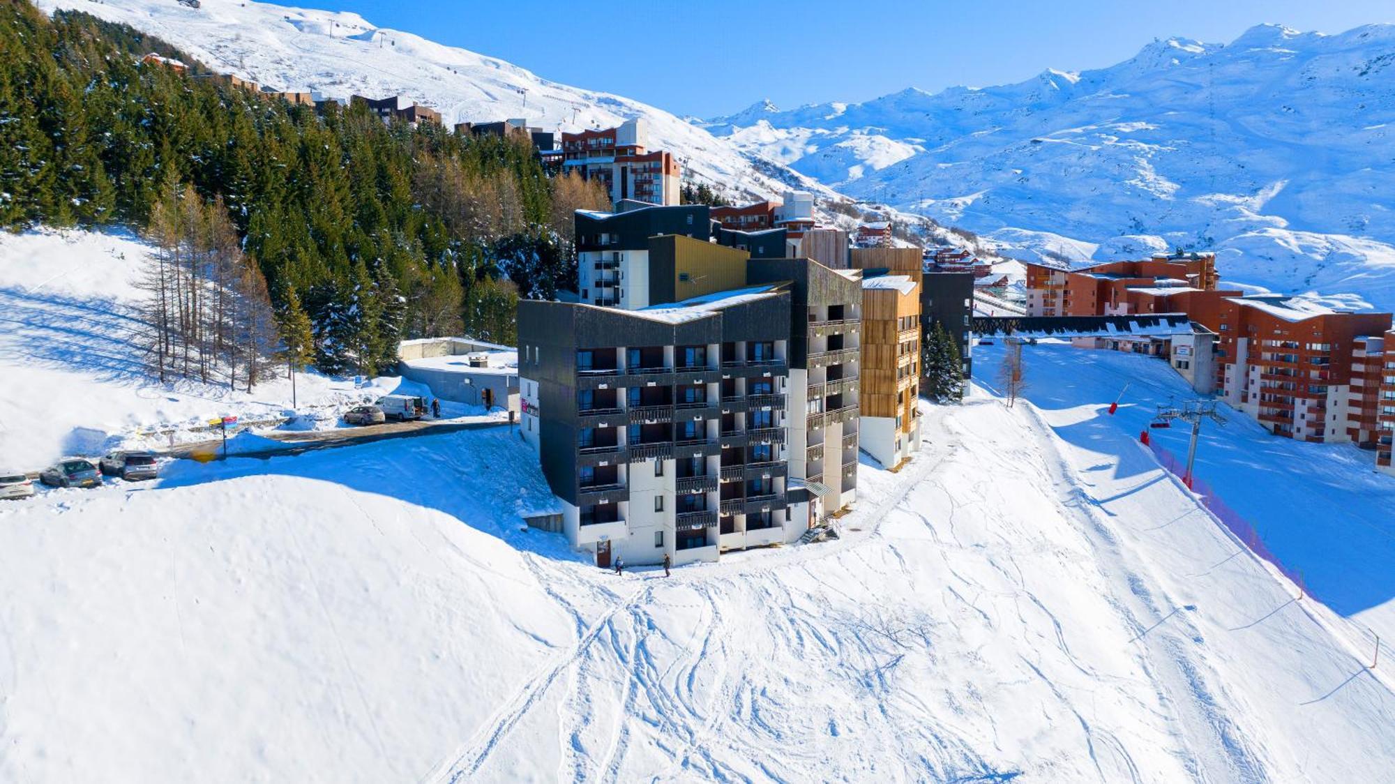 Aparthotel Azureva Les Menuires Saint-Martin-de-Belleville Esterno foto