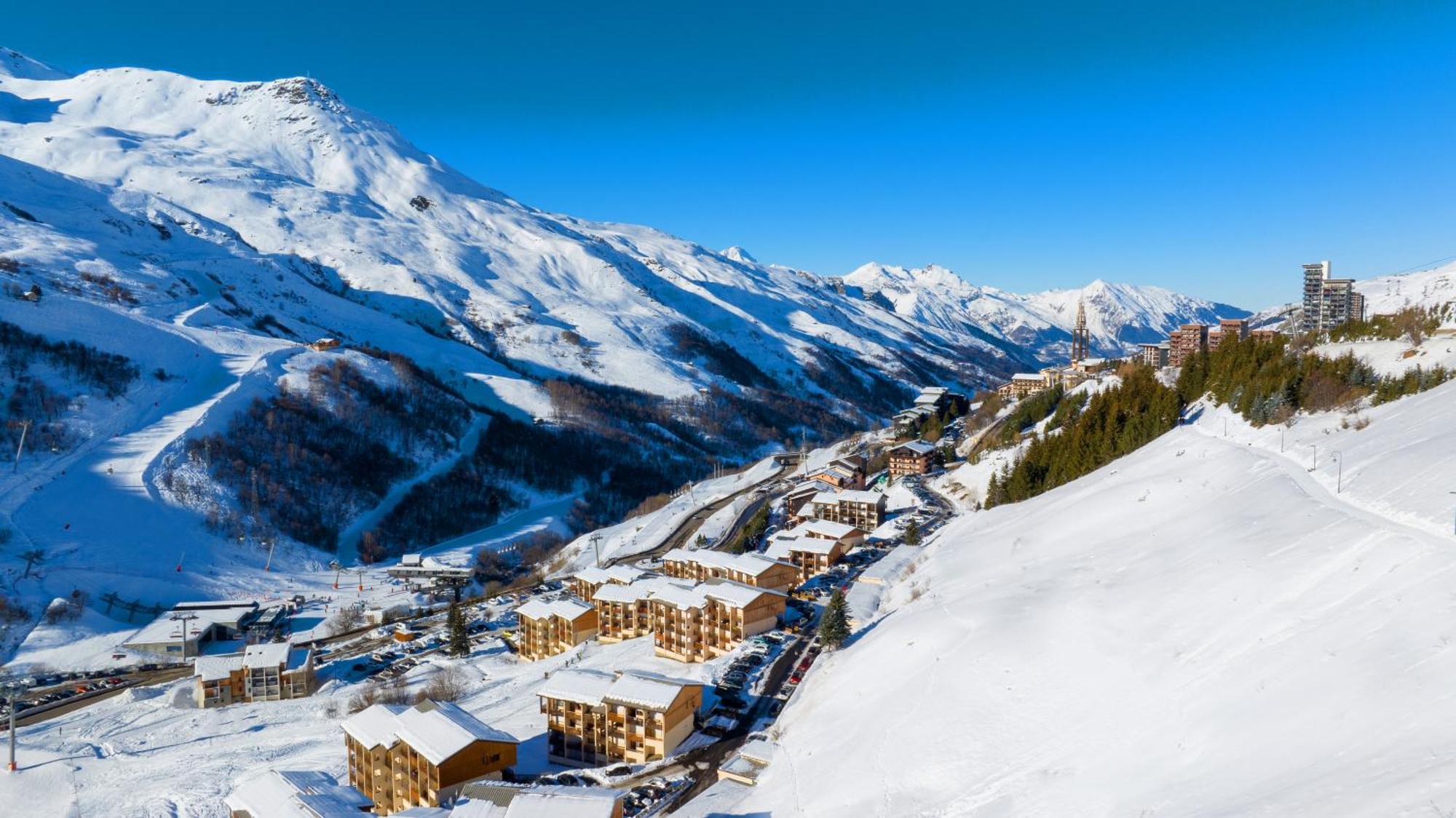 Aparthotel Azureva Les Menuires Saint-Martin-de-Belleville Esterno foto
