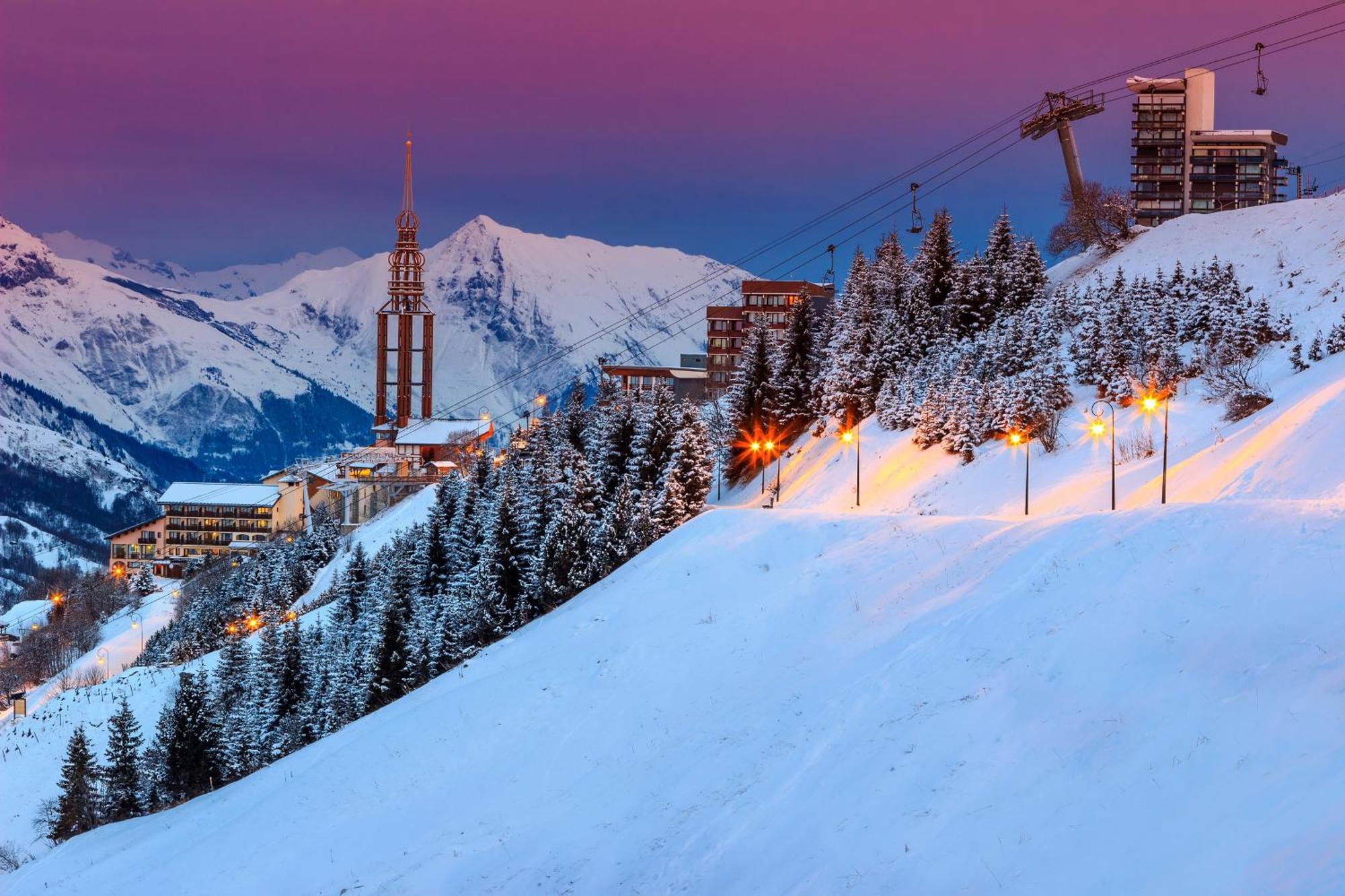Aparthotel Azureva Les Menuires Saint-Martin-de-Belleville Esterno foto