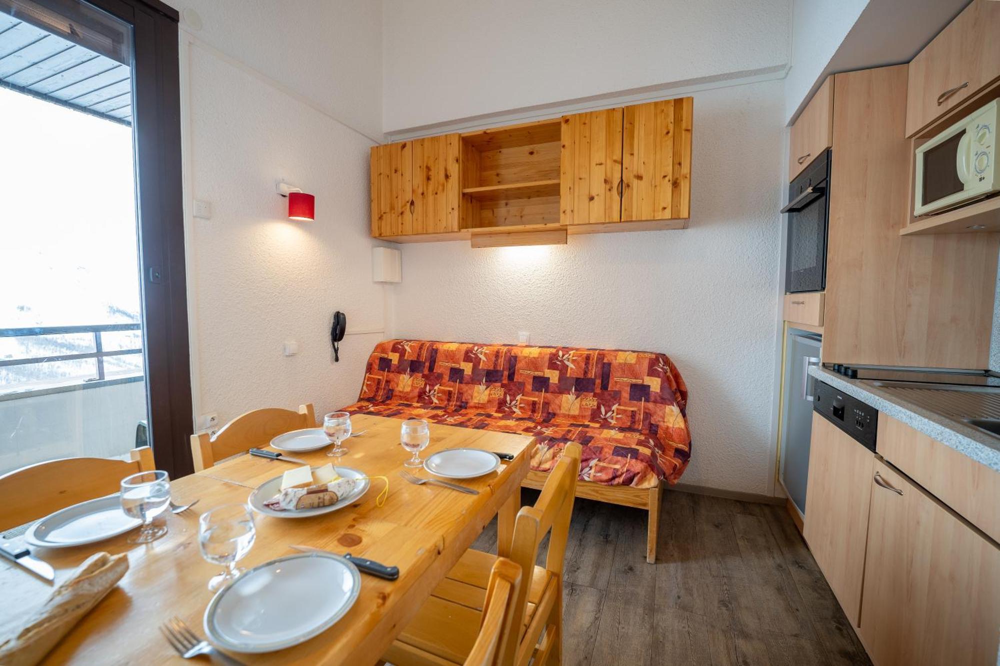 Aparthotel Azureva Les Menuires Saint-Martin-de-Belleville Esterno foto